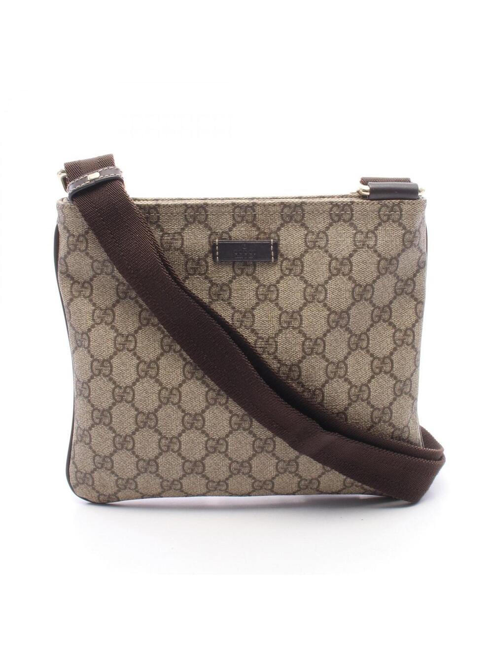 Gucci Gg Supreme Shoulder Bag Canvas #304446G42B
